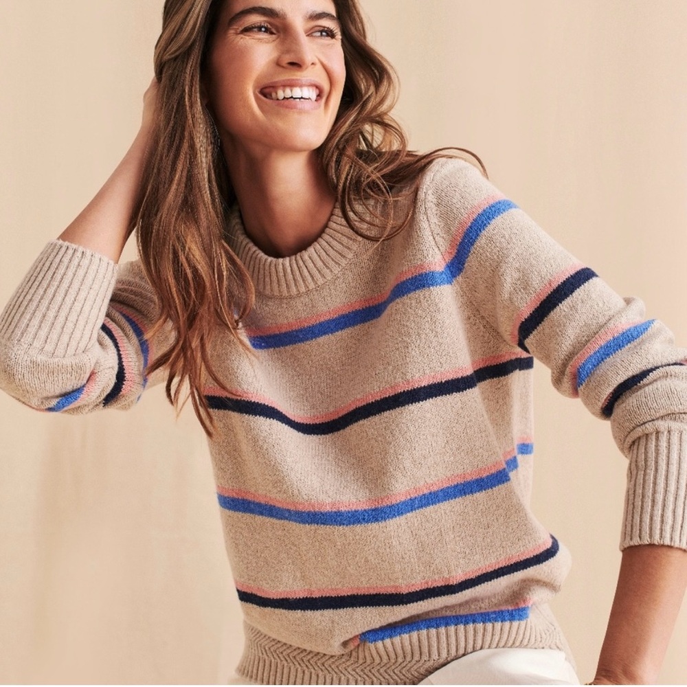 Faherty Boardwalk Stripe Sweater